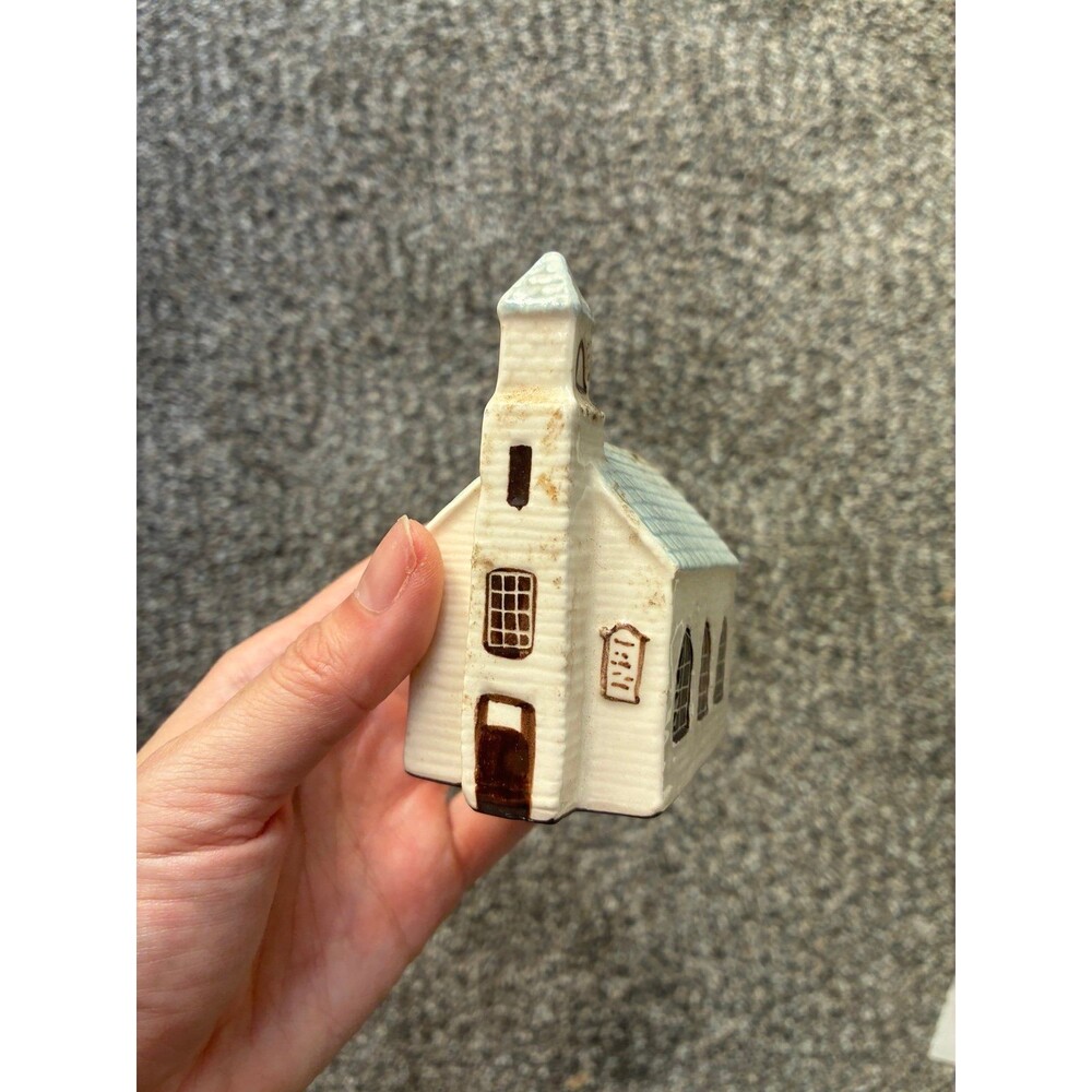 Cute Ceramic Church Figure